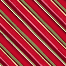 Red Multi - Watercolor Stripe